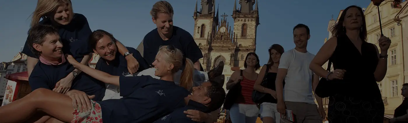 Prague Adventures team event proof