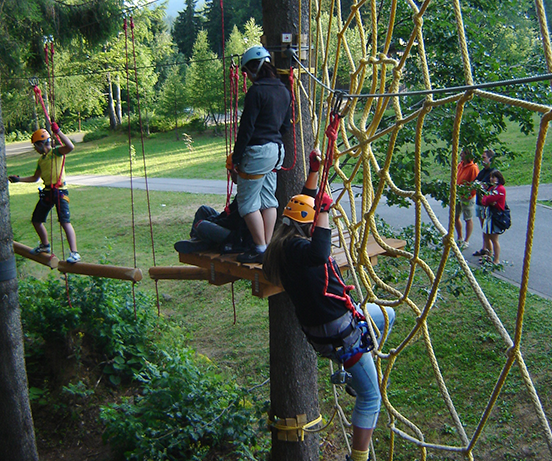 Ropes course